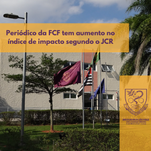 Periódico da FCF tem aumento no índice de impacto segundo o JCR